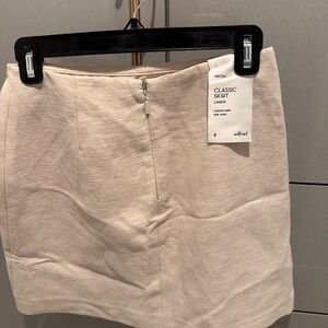 Wilfred Tan Mini Pencil Skirt Resort Wear